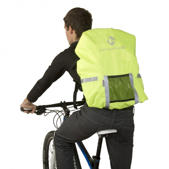 M-Wave Regenhülle Maastricht Protect gelb, aus Polyester, für Taschen, 20 Liter