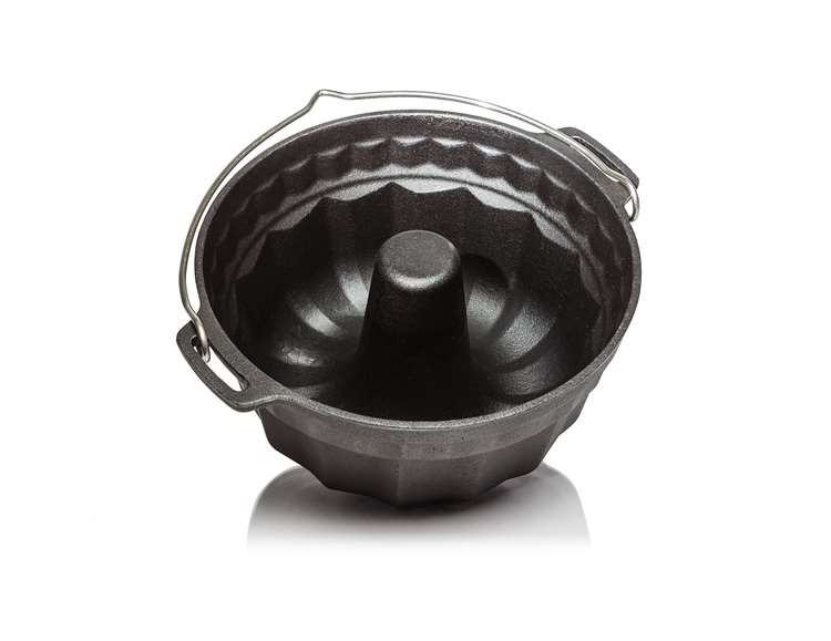Petromax Gugelhupfform gf1 mit Tortenboden-Deckel