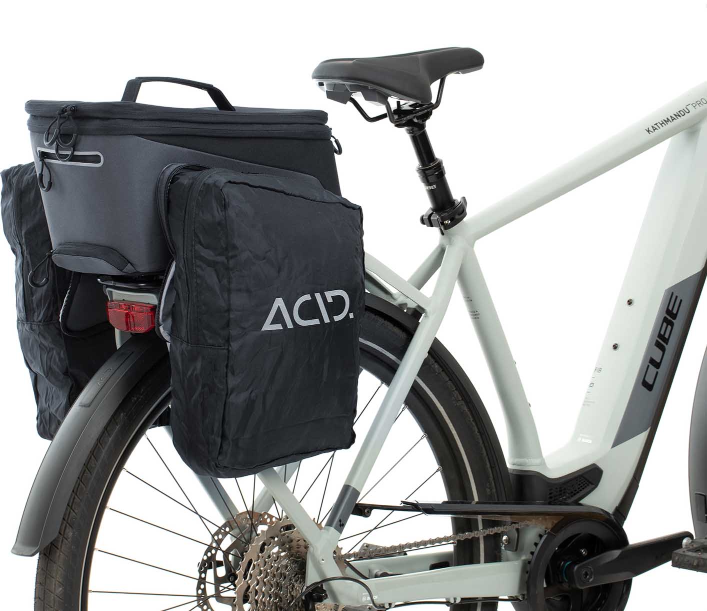 ACID Fahrradtasche TRUNK 8+7 RILink Black