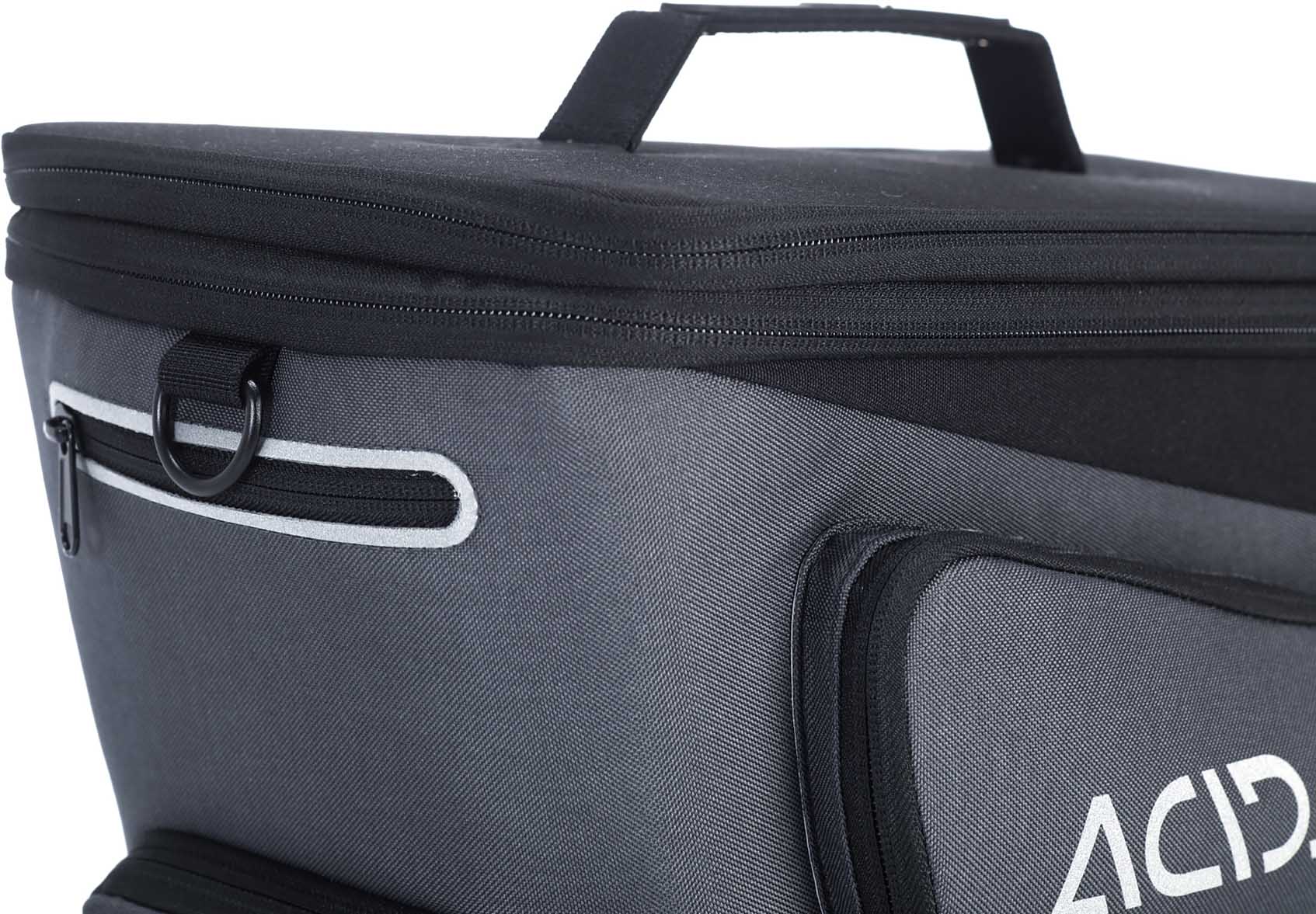 ACID Fahrradtasche TRUNK 8+7 RILink Black