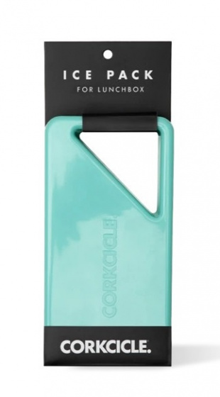 Corkcicle Kühlakku Ice-pack türkis, aus Kunststoff, für Lunchboxen, ca. 18 x 9,6 cm