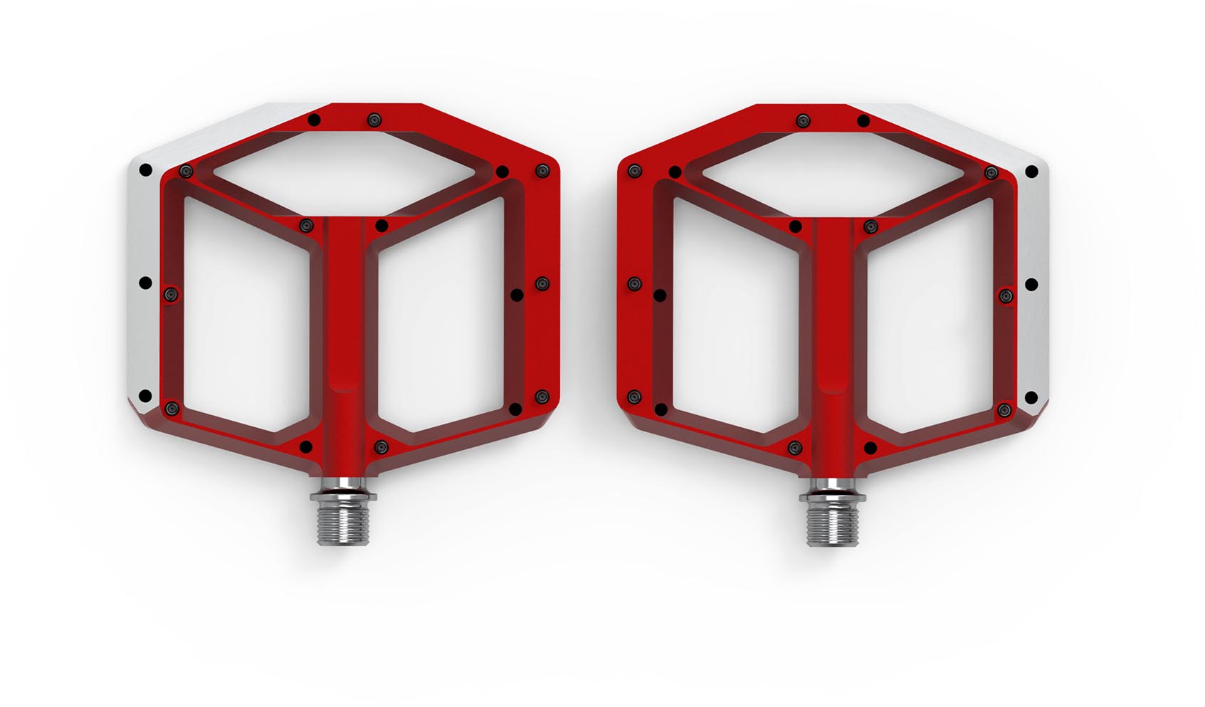 ACID Pedale FLAT A2-IB / Red
