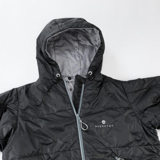Bergstop Schlafsack & Jacke Cozybag Zippy schwarz, aus Polyester, Rip-Stop, bis -5°C, L