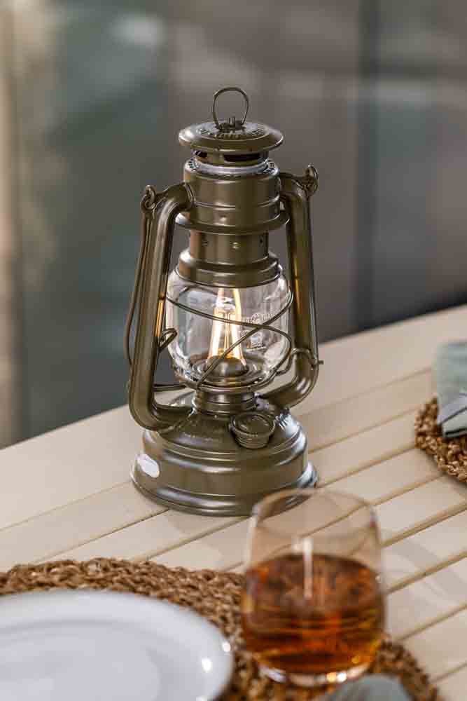 Feuerhand LED Laterne Baby Special 276 - Olive