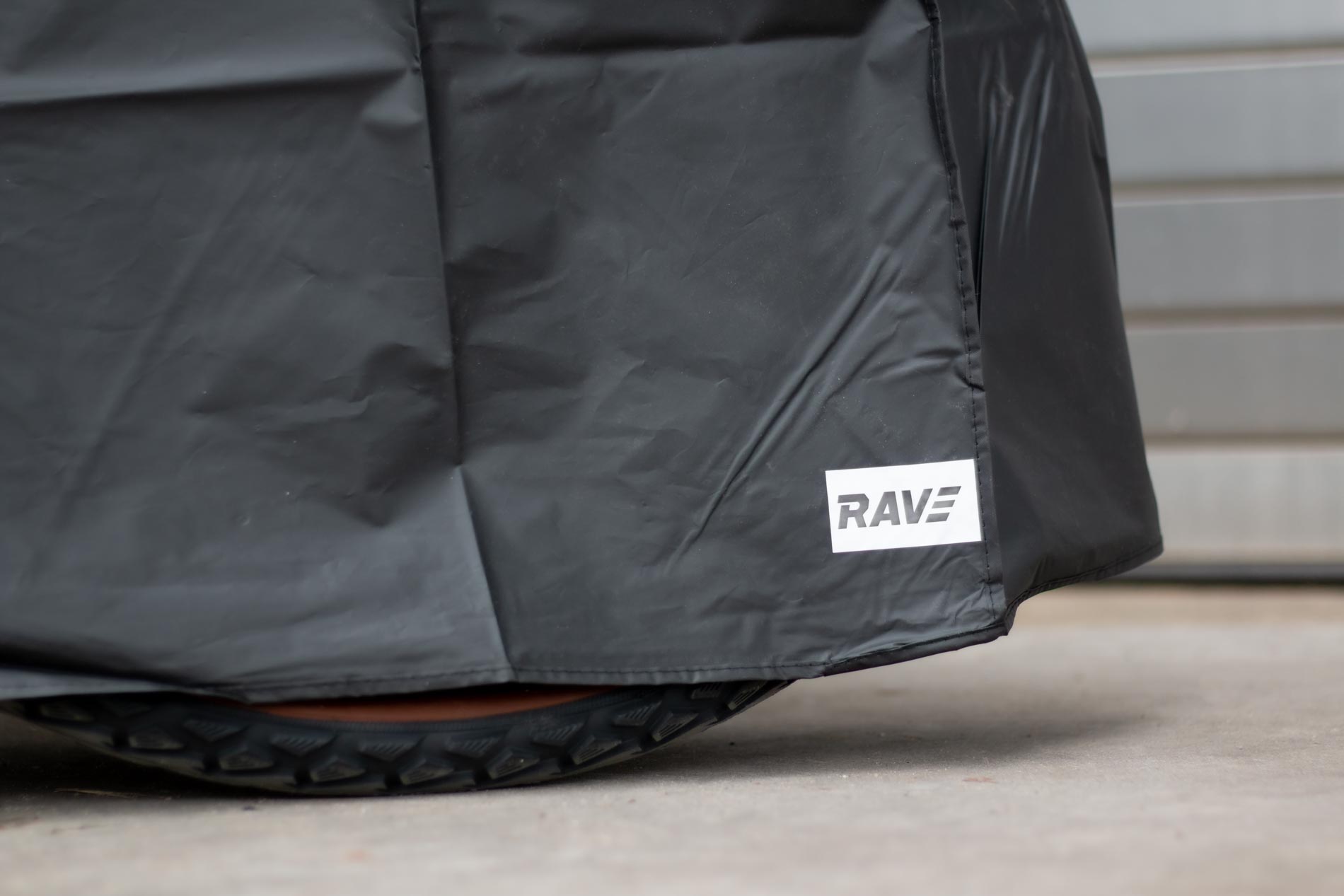 RAVE Fahrradabdeckung Fahrradhülle Bike Cover - Wasserdicht und UV-beständig - Schwarz