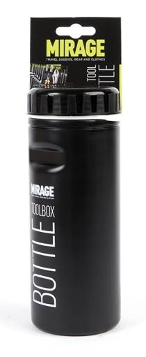 Mirage Werkzeugflasche schwarz, aus Kunststoff, 500 cc