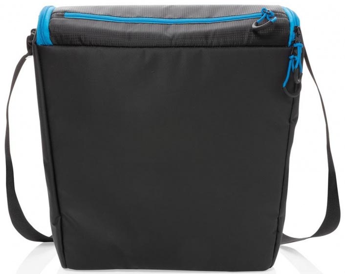 XD Collection Kühltasche Explorer schwarz, aus Polyester, mit Tragegurt, 17 Liter, ca. 35 x 33 cm