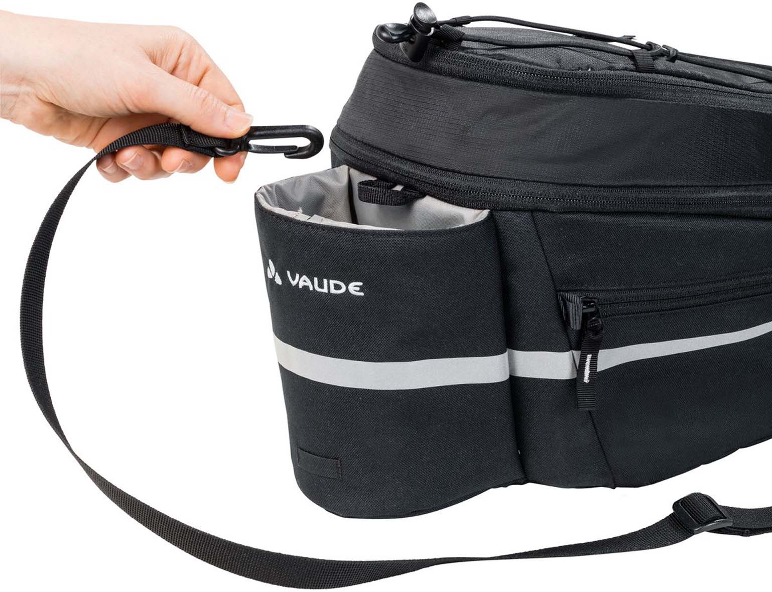 Vaude Silkroad L (i-Rack)  Gepäckträgertasche / Black