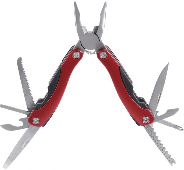 Redcliffs Multitool, aus Stahl & Kunststoff, ca. 15 cm