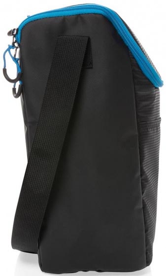 XD Collection Kühltasche Explorer schwarz, aus Polyester, mit Tragegurt, 17 Liter, ca. 35 x 33 cm