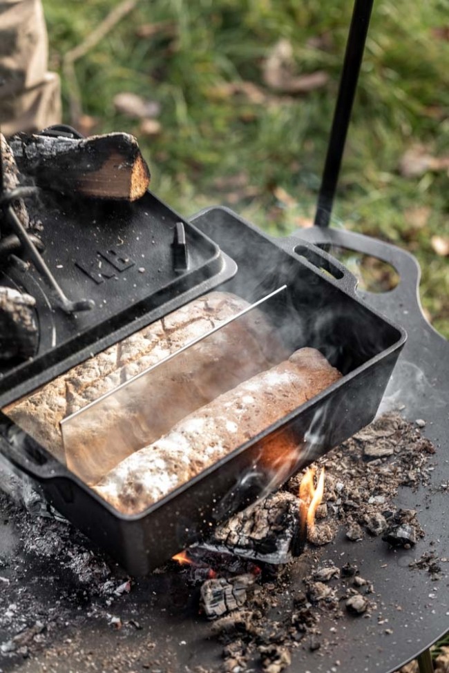 Petromax Baguetteblech Kastenform  Lagerfeuerküche  Bleche