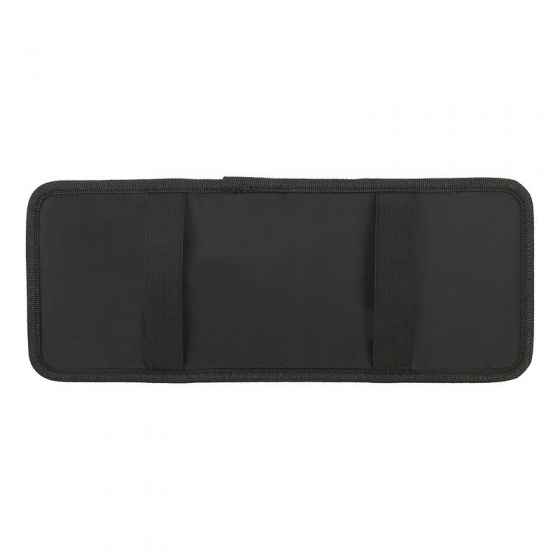 ProPlus Sonnenblenden-Organizer schwarz, aus Elastan & Textil, ca. 35 x 14 cm