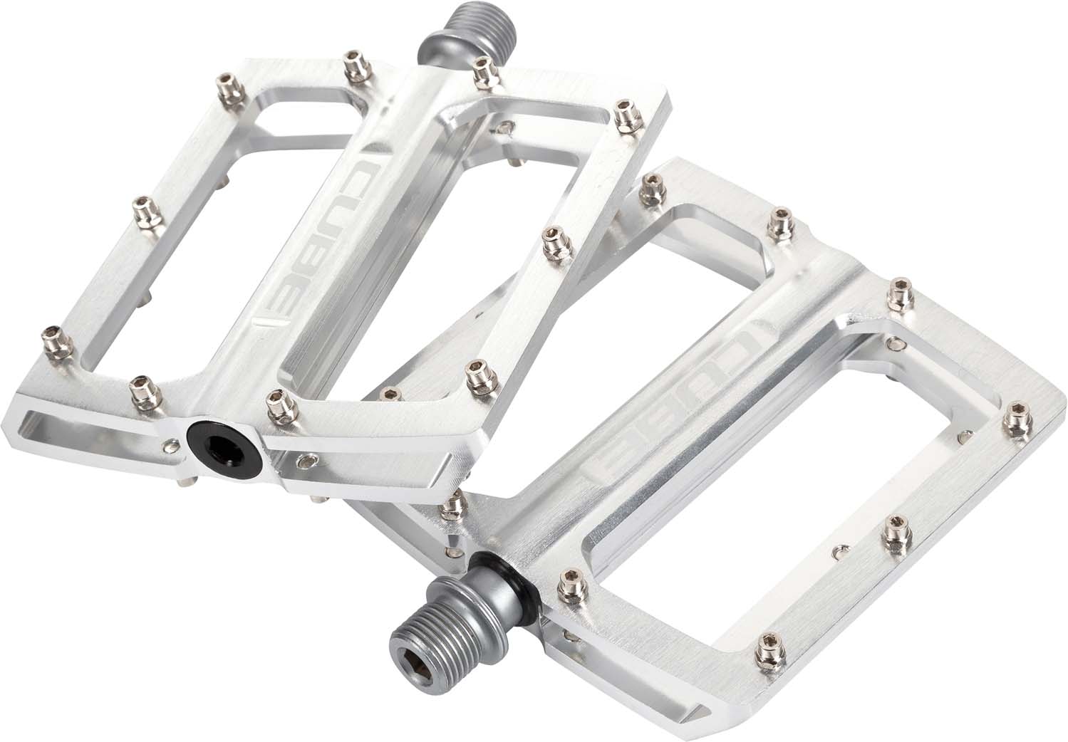Cube Pedale ALL MOUNTAIN silver brushed