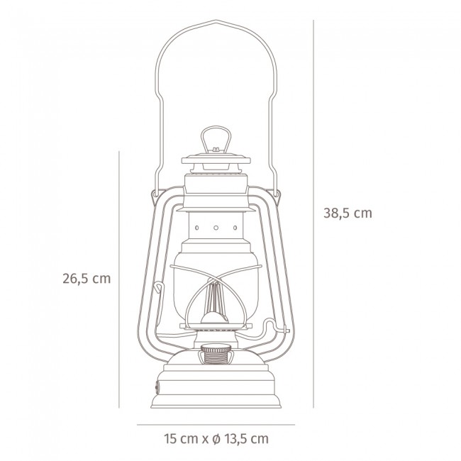 Feuerhand LED Laterne Baby Special 276 - Olive