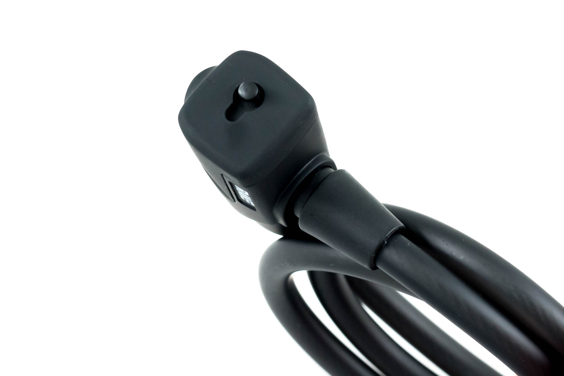 RAVE Fahrradschloss Basic Pro 3 - Spiralschloss mit Schlüssel 100 cm / 10 mm - Schwarz