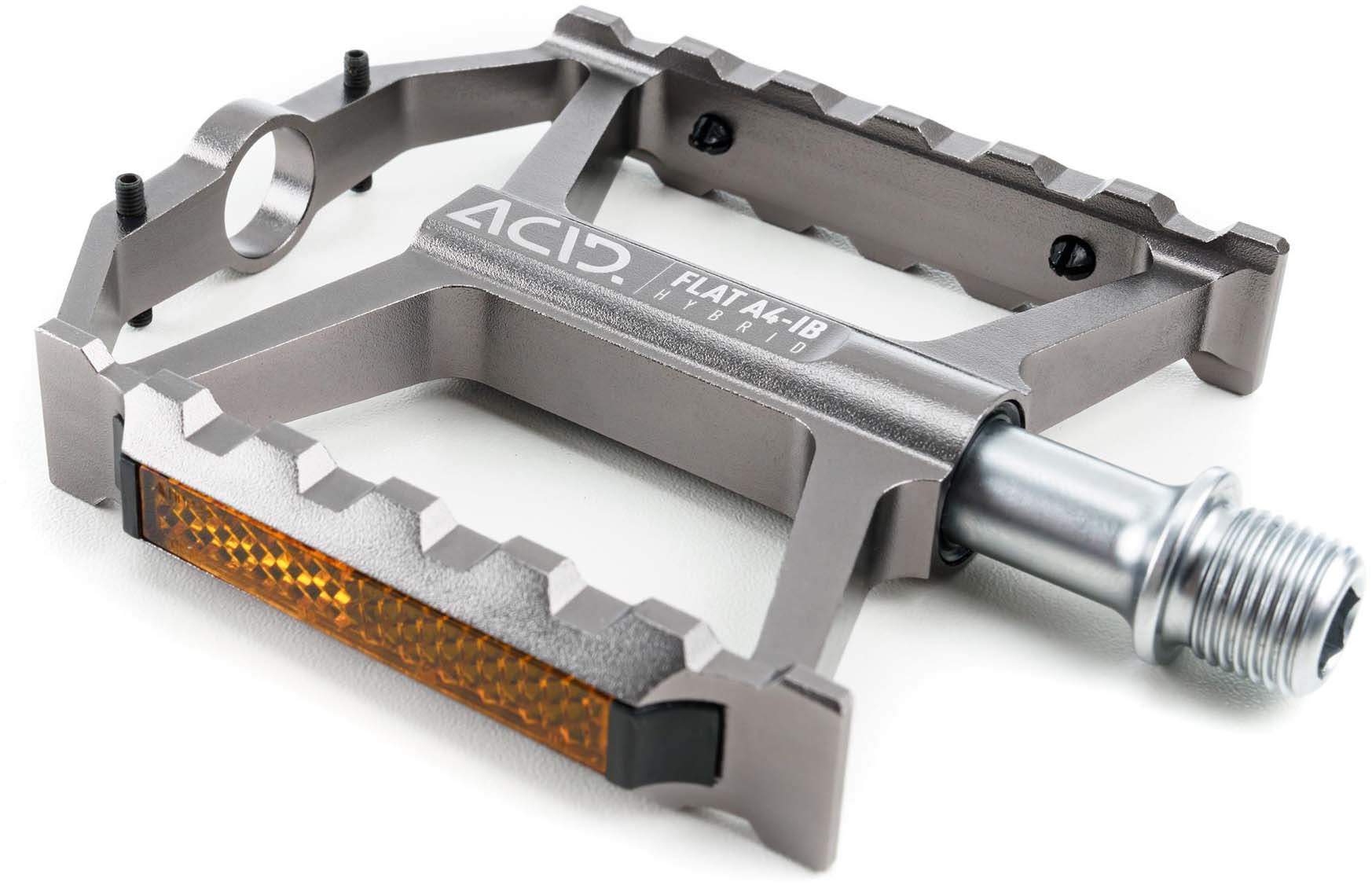 ACID Pedale FLAT A4-IB HYBRID - grey