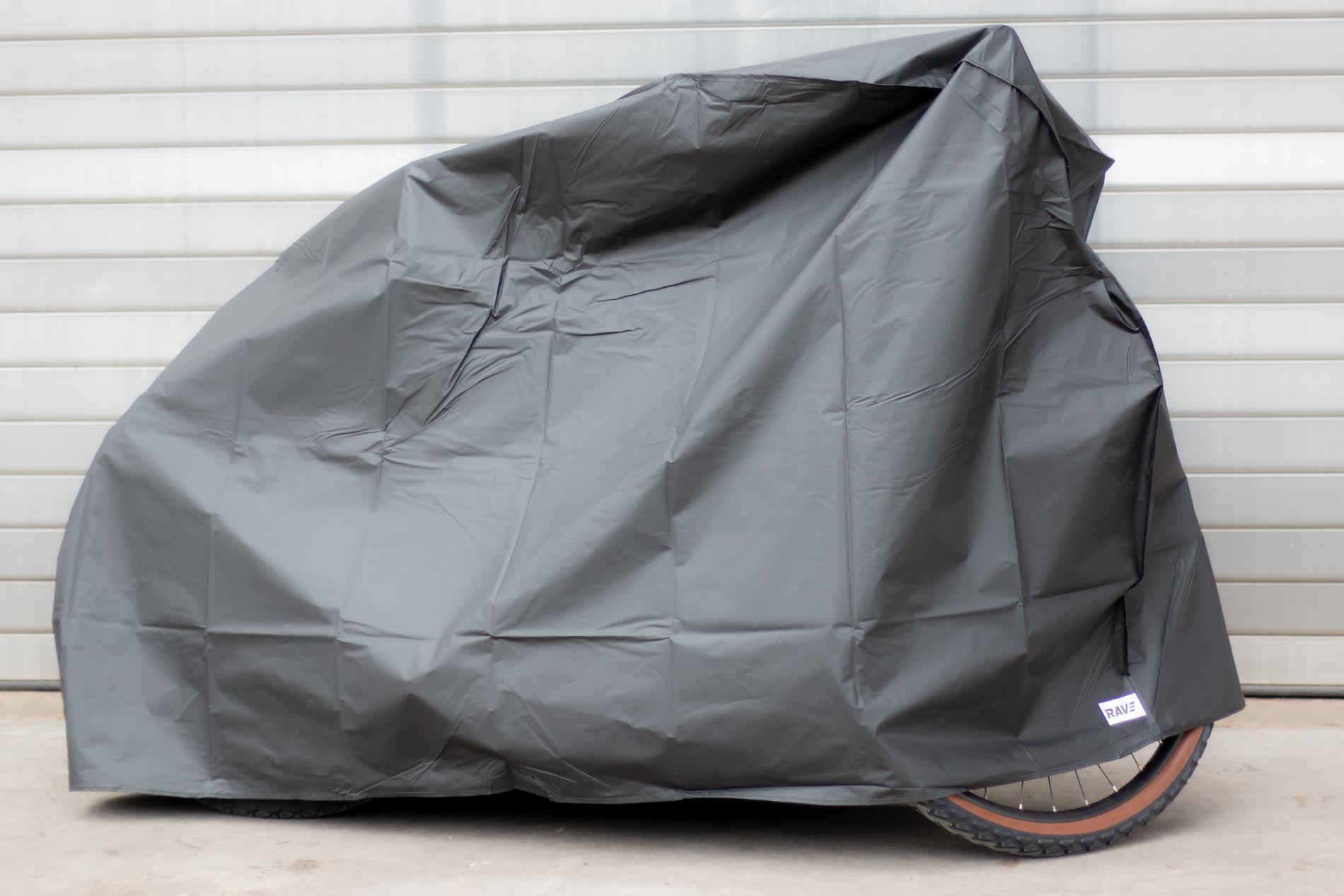 RAVE Fahrradabdeckung Fahrradhülle Bike Cover - Wasserdicht und UV-beständig - Schwarz