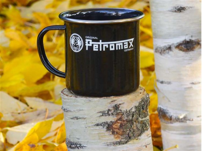 Petromax Emaille-Becher schwarz