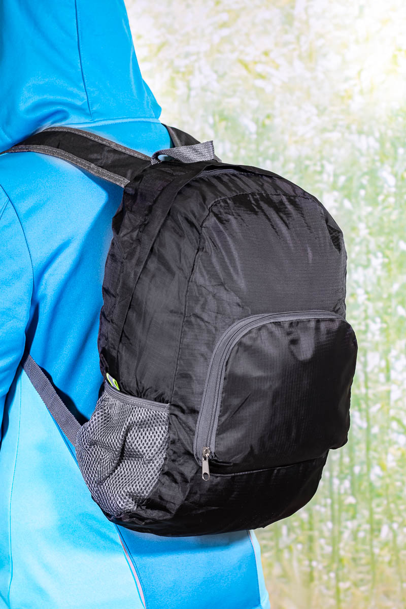 RAVE Faltbarer Rucksack aus Nylon - 20 Liter