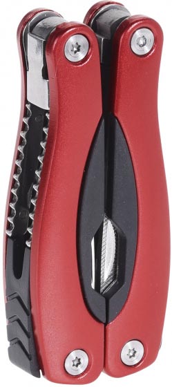 Redcliffs Multitool, aus Stahl & Kunststoff, ca. 15 cm