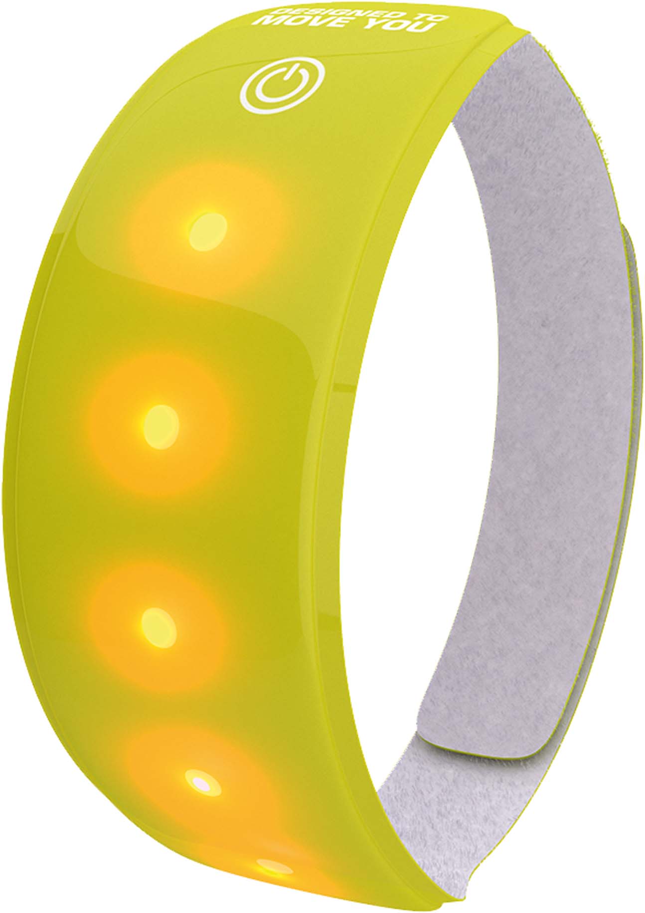 WOWOW LED-Reflex-Armband Lightband gelb Gr. XL