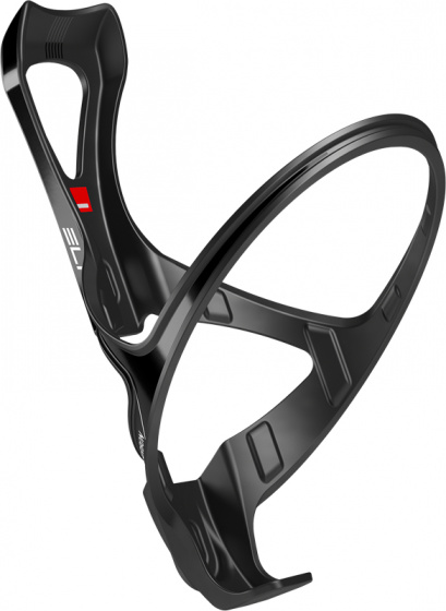 Elite Flaschenhalter Leggero schwarz, aus Carbon, ca. 8 x 16 cm