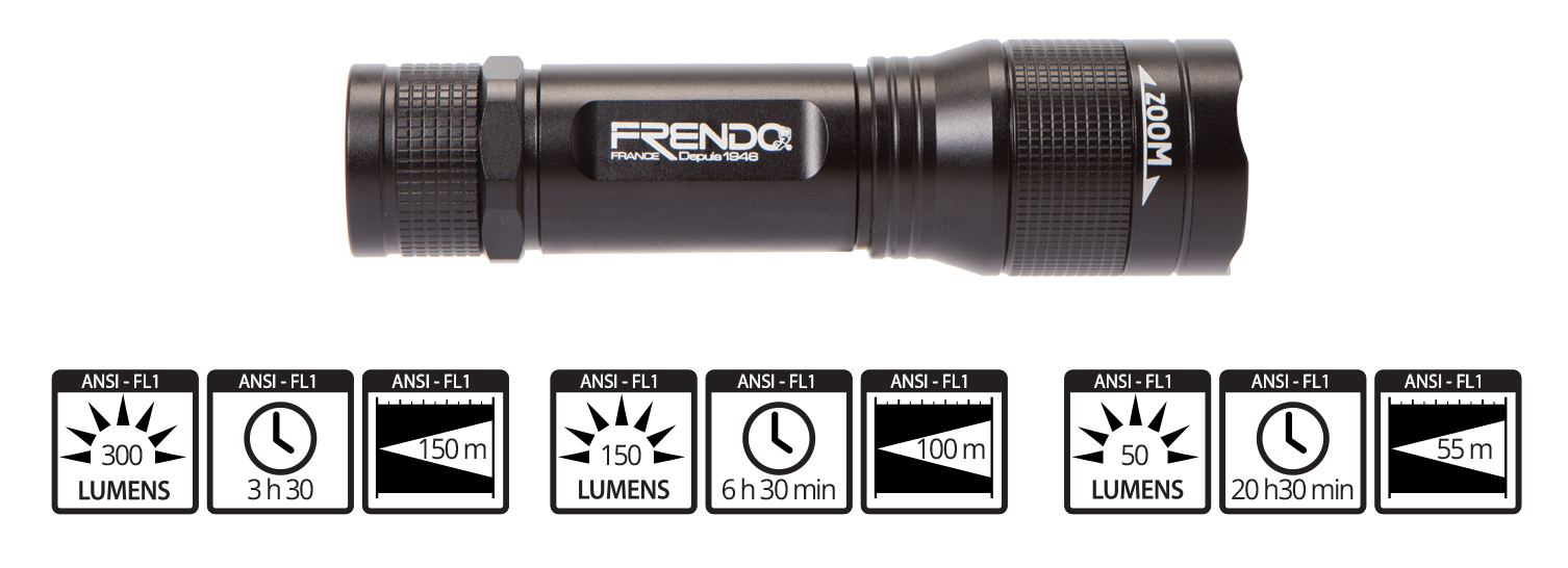 Frendo Taschenlampe 300