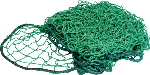 Carpoint Abdecknetz grün, aus Polyester, für Anhänger, mit elastischem Rand