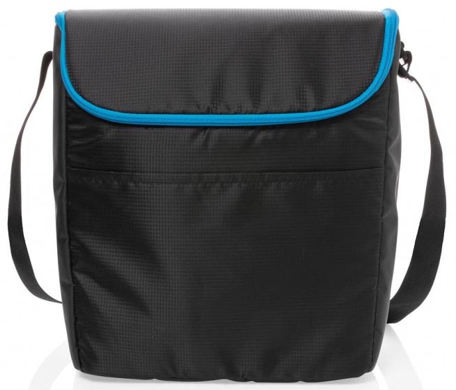 XD Collection Kühltasche Explorer schwarz, aus Polyester, mit Tragegurt, 17 Liter, ca. 35 x 33 cm