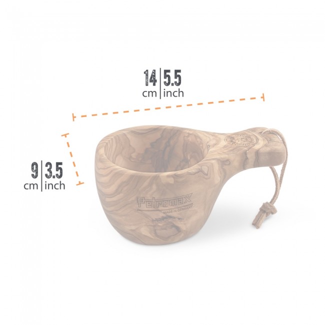 Petromax Kuksa Tasse aus Olivenholz